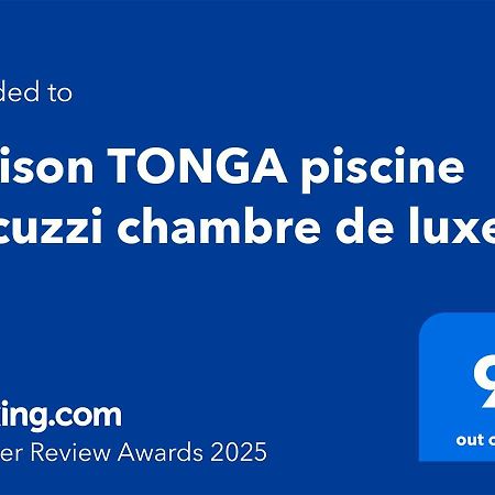 Maison Tonga Piscine /Jacuzzi Chambre De Luxe Saint Pierre Exteriör bild