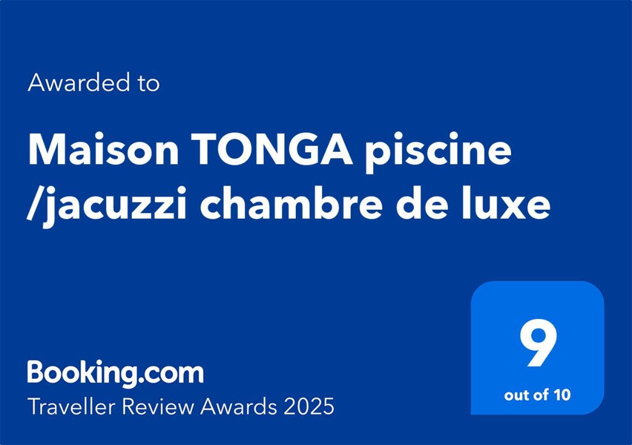 Maison Tonga Piscine /Jacuzzi Chambre De Luxe Saint Pierre Exteriör bild